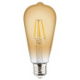 Светодиодная лампа Horoz Electric Filament RUSTIC VINTAGE-6 6W E27