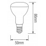 Світлодіодна лампа Horoz Electric REFLED-6 6W E14 4200К R50