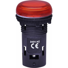 Лампа сигнальна ETI LED матова ECLI-240A-R 240V AC (червона)