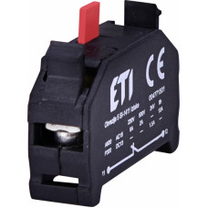 Блок контактів ETI E-NC (1NC, з гвинтовими клемами)