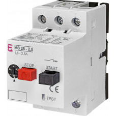 Автоматичний вимикач захисту двигуна ETI MS25-2.5