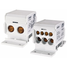 Блок розподільчий ETI EDBM-1 (160А, 1500V AC/DC, OUT: 1x4-50; 3x2,5-25; 4x2,5-16)