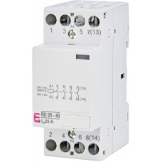 Контактор модульний ETI RD 25-40-230V AC/DC