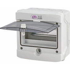 Пластиковий щит ETI ECH 8G (8 модулів зовнішнього встановлення IP65)