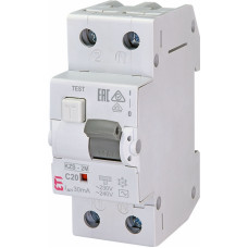 Дифавтомат ETI KZS-2M C 20/0,03 тип AC (10kA)