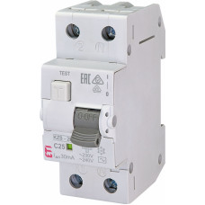 Дифавтомат ETI KZS-2M C 25/0,03 тип AC (10kA)
