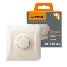 Димер VIDEX BINERA 600Вт кремовий