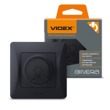 Димер LED VIDEX BINERA 200Вт чорний графіт