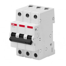 Автоматичний вимикач ABB BMS413B06, 6A, 3P, тип B, Basic M