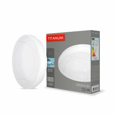 LED світильник настінно-стельовий Titanum 24W 5000K Орбіта