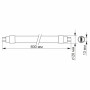 LED лампа VIDEX T8b 9W 0.6M 4100K матова