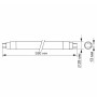 LED FITO лампа VIDEX T8F 9W 0.6M