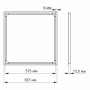 LED панель ART VIDEX 40W 5000K