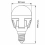 LED лампа VIDEX A60 15W E27 3000K