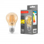LED лампа Titanum Filament A60 7W E27 2200K бронза