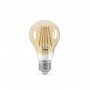 LED лампа Titanum Filament A60 7W E27 2200K бронза