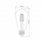LED лампа Titanum Filament ST64 6W E27 2200K бронза