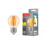 LED лампа Titanum Filament G45 4W E27 2200K бронза