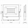 LED прожектор Titanum TLF306 30W 6000K