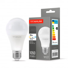 LED лампа Titanum A60 12W E27 4100K 220V