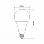 LED лампа Titanum A80 18W E27 4100K