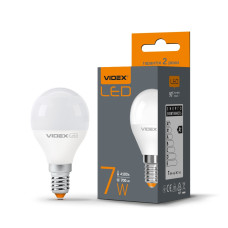 LED лампа VIDEX G45e 7W E14 4100K