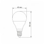 LED лампа VIDEX G45e 7W E14 3000K