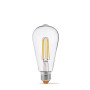 LED лампа VIDEX Filament ST64FD 6W E27 4100K дімерна