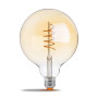 LED лампа VIDEX Filament G125FASD 5W E27 2200K дімерна бронза