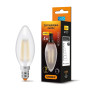 LED лампа VIDEX Filament C37FMD 4W E14 4100K дімерна