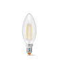 LED лампа VIDEX Filament C37FMD 4W E14 4100K дімерна