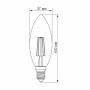 LED лампа VIDEX Filament C37FD 4W E14 4100K дімерна