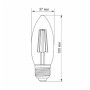 LED лампа VIDEX Filament C37FA 4W E14 2200K бронза
