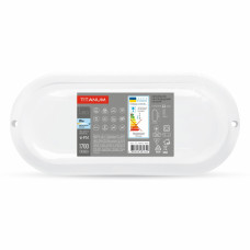 LED світильник вологозахищений Titanum 20W 6500K TL-BHO-206 овальний