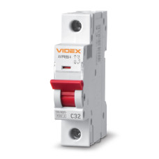 Автоматический выключатель VIDEX RESIST RS4 1п 32А С 4,5кА