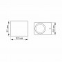LED Світильник архітектурний VIDEX AR011G IP54 GU10