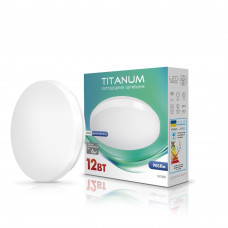 LED світильник настінно-стельовий Titanum 12W 5000K Матовий