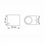 LED Світильник архітектурний VIDEX AR021В IP54 GU10