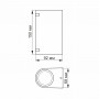 LED Світильник архітектурний VIDEX AR022B IP54 GU10x2