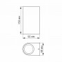LED Світильник архітектурний VIDEX AR032 IP54 6W 2700K