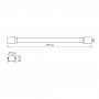 LED светильник линейный Titanum 36W 1,2М 6500K IP65