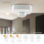 Датчик движения и освещенности VIDEX VL-SPC24W 220V 1200W инфракрасный
