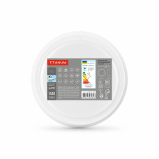 LED Світильник накладний Titanum 18W 5000K 220V круглий
