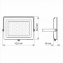 LED прожектор VIDEX PREMIUM 150W 5000K белый