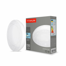 LED світильник настінно-стельовий Titanum 18W 5000K Орбіта