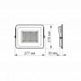 LED прожектор VIDEX F2e 100W 5000K