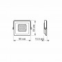 LED прожектор VIDEX F2e 10W 5000K