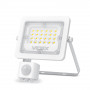 LED прожектор VIDEX F2e 10W 5000K з датчиком руху та освітленості
