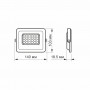 LED прожектор VIDEX F2e 20W 5000K