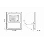 LED прожектор автономный VIDEX 2800Lm 5000K
